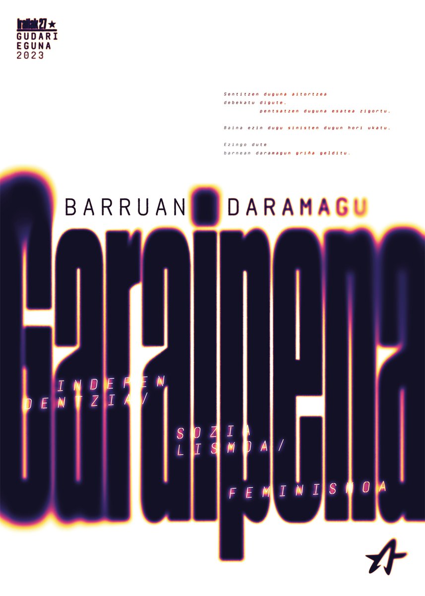 🥀Borrokan hildako militanteak omendu eta Euskal Herri aske, sozialista eta feministaren aldeko lanean berresten gara gaur.

ernai.eus/barruan-darama…

Barruan daramagu garaipena!
Gora Euskal Herria askatuta! ✊