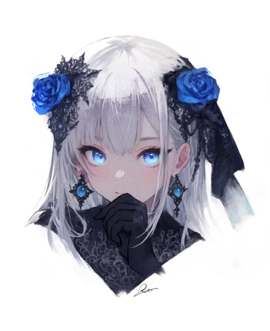 #芸術の秋ということで作品あげてるアカウントフォローしませんか 瞳の美しい女の子の絵は刺さりますか? 