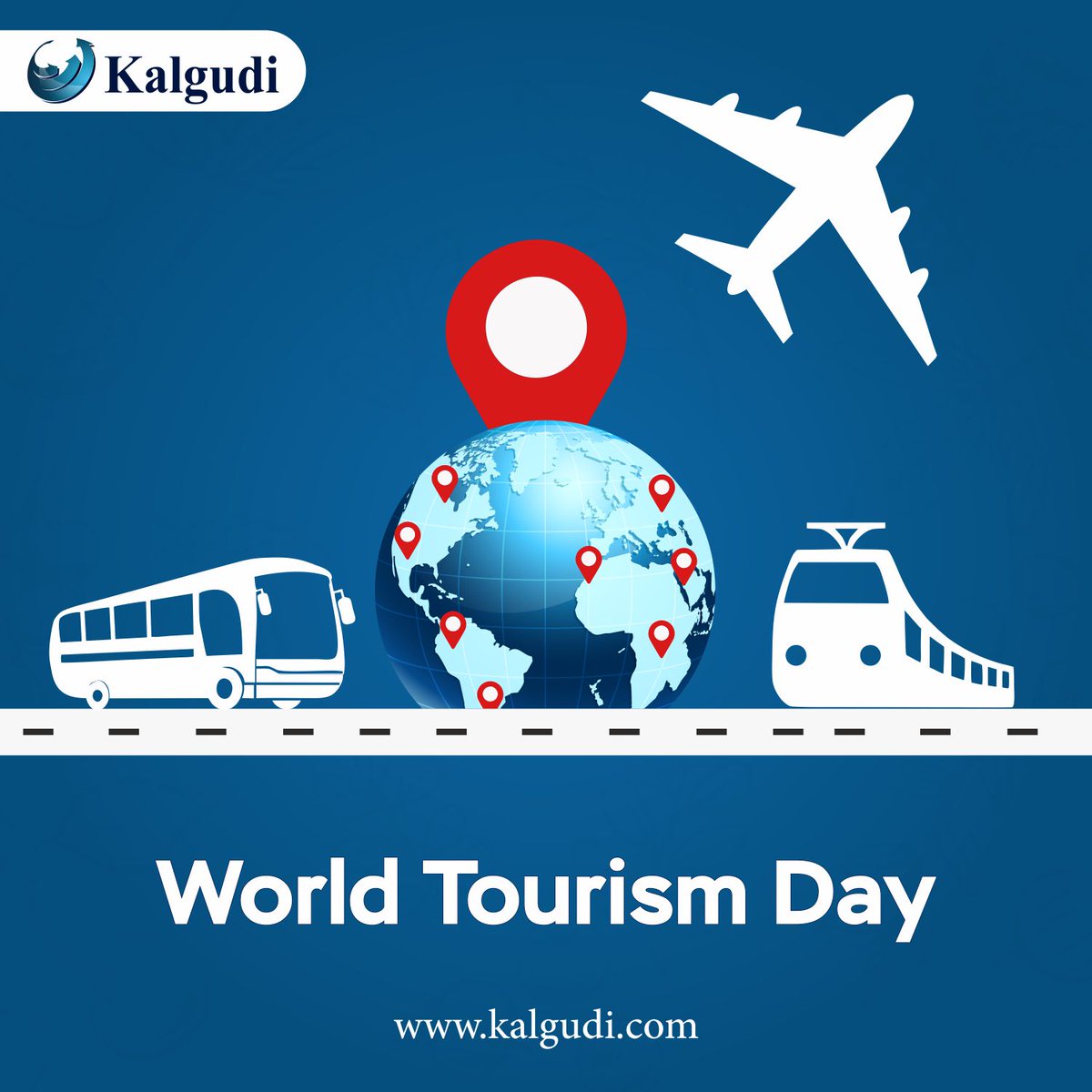 "Adventure awaits! 🌍✈️ Embrace the wanderlust and celebrate World Tourism Day by exploring new horizons, immersing yourself in diverse cultures, and creating unforgettable memories. 📸✨ #WorldTourismDay #TravelInspiration #kalgudi