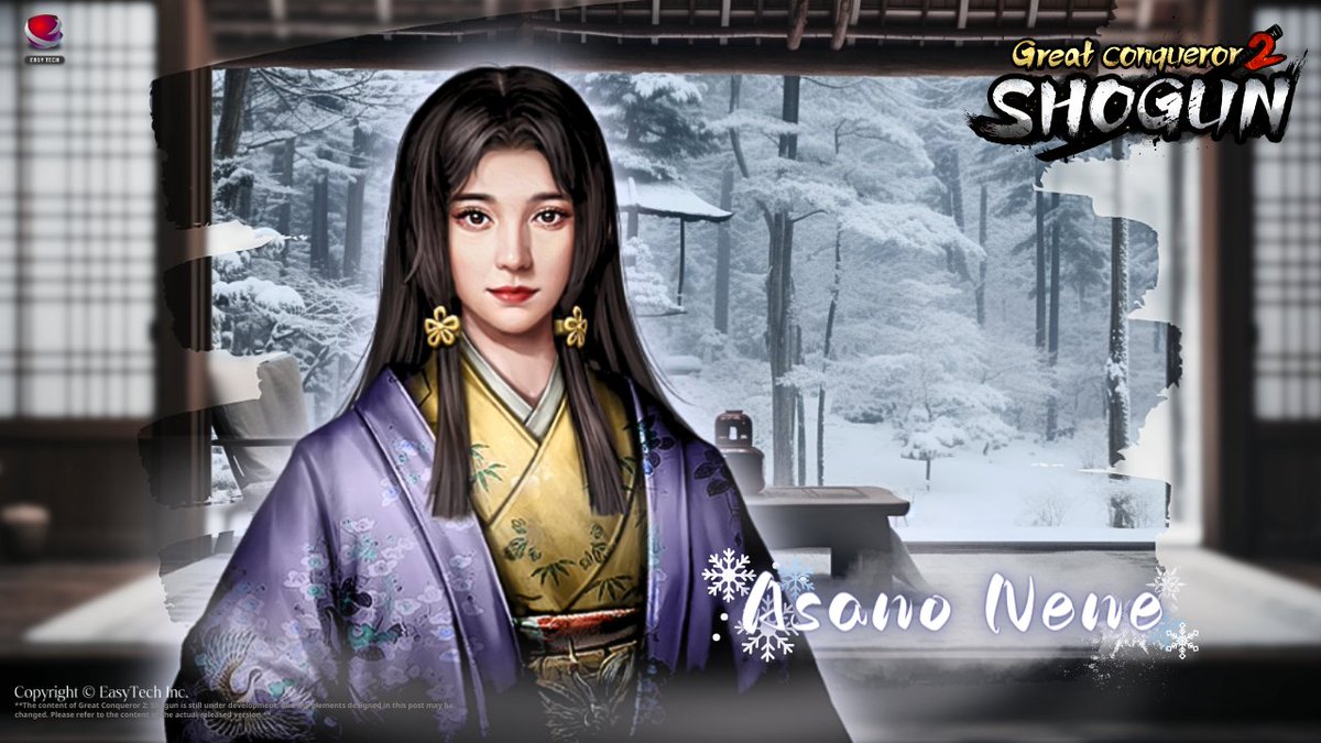 Great Conqueror 2: Shogun –Princess Preview Saitō Kichō Asano Nene