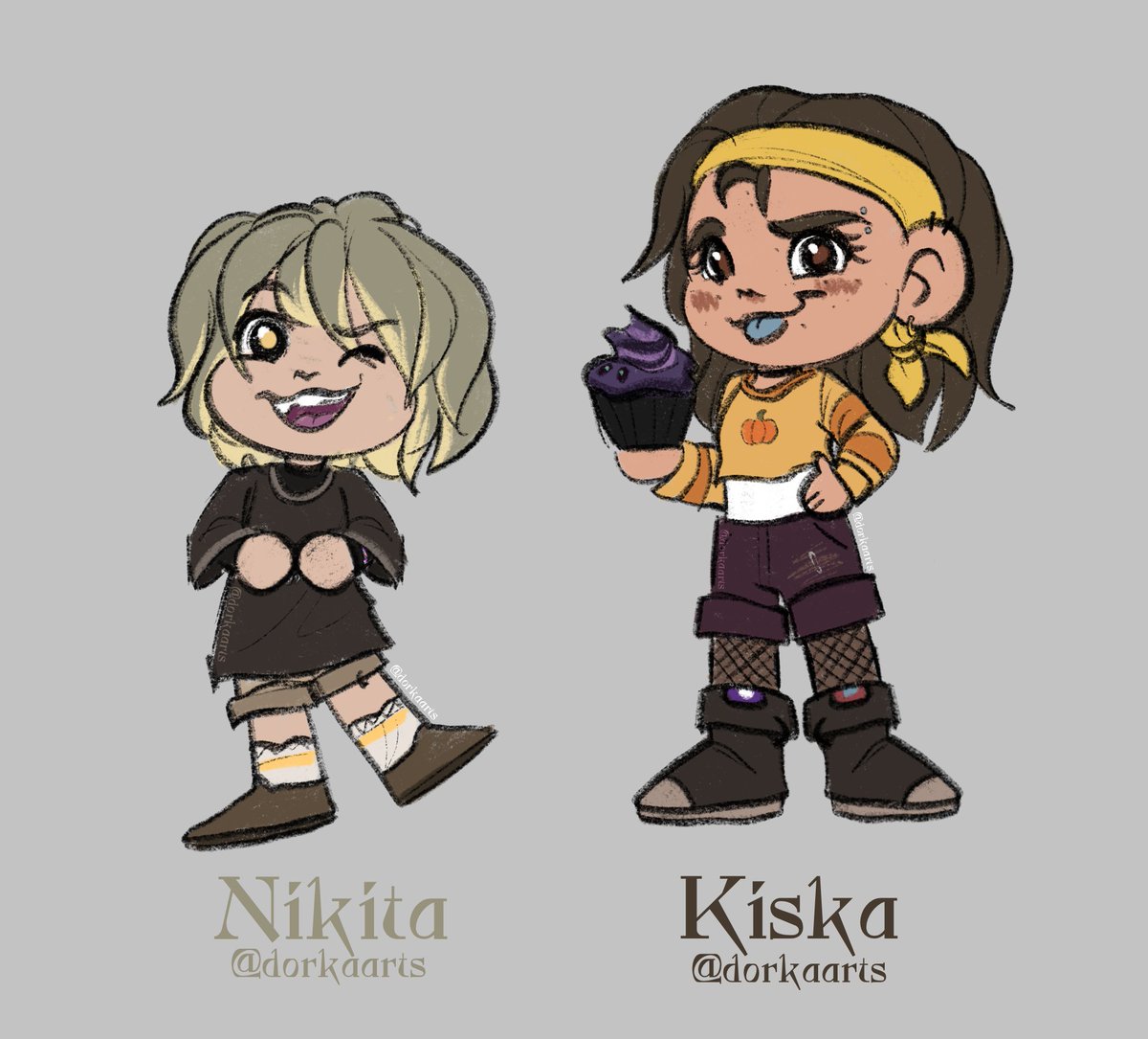 dorkaarts's tweet photo. Baby Basilisks ✨

I don't normally see Vee X Masha fankids going around, so that needs to change. (And hit me up if you have any, I wanna see them so bad)

#TheOwlHouse #theowlhousefanart #toh #NextGeneration https://t.co/mQRT2M1GsH