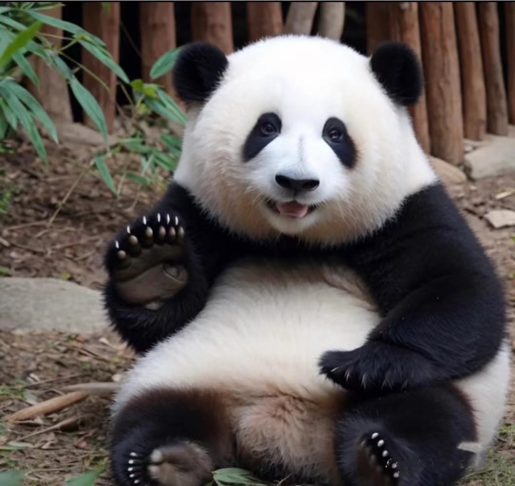 Panda Hua Hua,so cute ,One of the most famous pandas in China
#panda