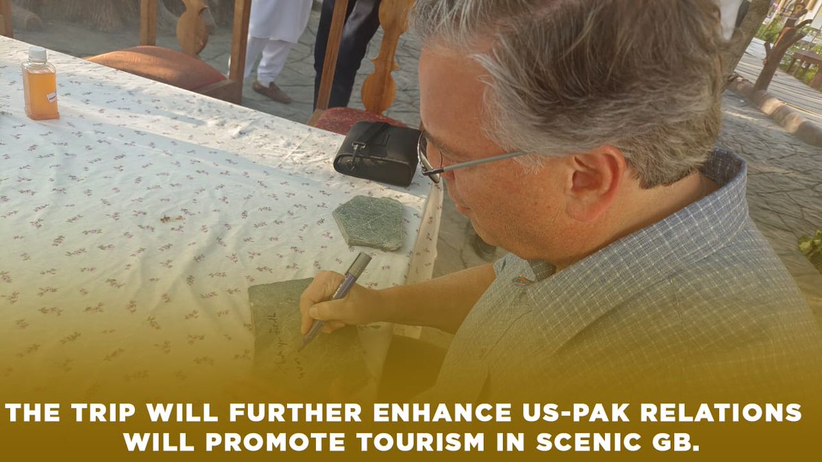 KhyberZada's tweet photo. #USambassadorinGB https://t.co/odRkxJyMov
