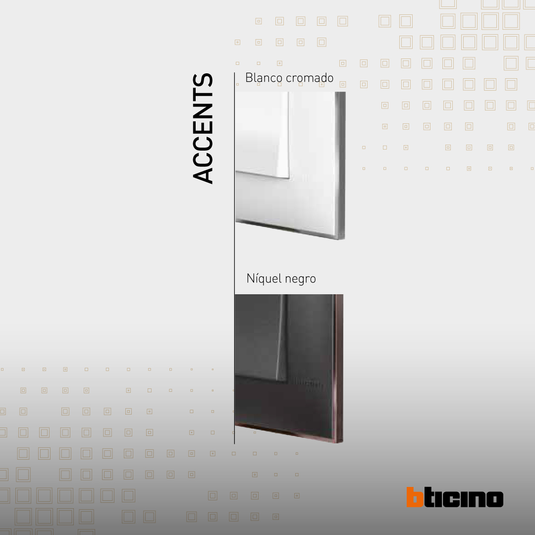 BTicino_es's tweet photo. La nueva serie de mecanismos #Classia de #Bticino cuenta con nueve opciones de marcos, en combinación con mecanismos en blanco brillante, negro satinado y aluminio, que abarcan desde el tono sobre tono, pasando por los metalizados y hasta cromo o níquel.
👉https://t.co/xMw3VhlJT5 https://t.co/oOIY6ZZF7X