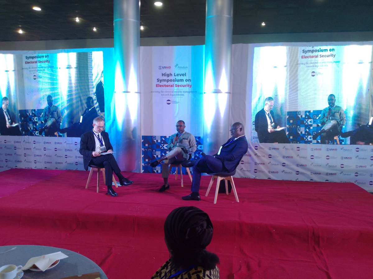 AdajeObiaboSund's tweet photo. Currently at @KDI_ng High Level Symposium event on electoral security, pointing out the need to sustain dialogues and discuss extensively the issues on electoral security. #HighLevelSymposium #ESM @USAID @tamepalladium @EfeOmorogbe @AjayiWizeman https://t.co/EGmhcipoz1