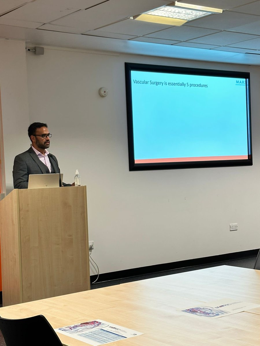 Naseer Ahmad (@nas_vascular) on Twitter photo Congratulations to <a href="/FrankBowlinggi1/">FrankBowling@gingerDPMSurg</a> on the launch of MAVRIC, the research arm of Manchester Vascular Centre!
Itās led by <a href="/adamhaque86/">Adam Haque</a> and Stephen Rogers and will coordinate the vascular research across Manchester.
Over the past 18 months, over 100 papers and £5m brought in! Congratulations to <a href="/FrankBowlinggi1/">FrankBowling@gingerDPMSurg</a> on the launch of MAVRIC, the research arm of Manchester Vascular Centre!
Itās led by <a href="/adamhaque86/">Adam Haque</a> and Stephen Rogers and will coordinate the vascular research across Manchester.
Over the past 18 months, over 100 papers and £5m brought in!