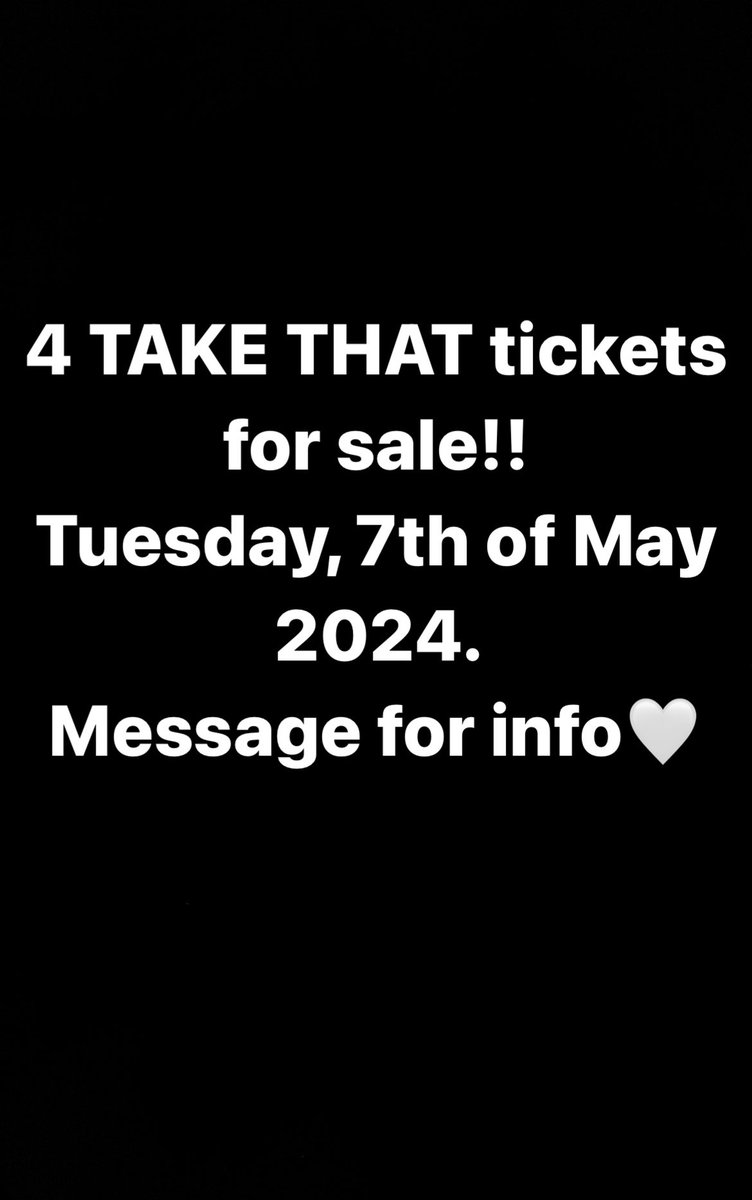 cerivjones's tweet photo. Take that tickets for sale🙌🏼🙌🏼 https://t.co/CTEEnurN5m