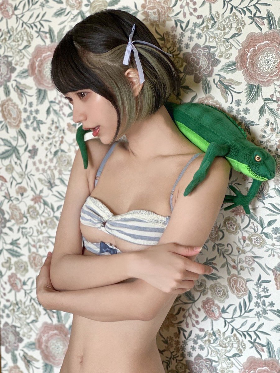 【🦎おしらせ🍼】
本日発売のグラビアザテレビジョンにて

限定グラビア掲載されてます✨

衣装も可愛いけどぬいぐるみいっぱい持たせてもらって嬉しかった🧸💓

ぜひ見て見てください！！
はがきアンケートで次に繋がります🙏

▽ご購入はこちらから▽
https://t.co/PKXmUF6CMm https://t.co/XXFNysYUWO