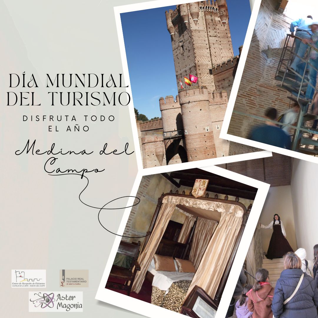 Hoy es el #DiaMundialdelTurismo !!!
Aaaaaahhhh... lo que nos gusta #turistear por el mundo...
#Turismo #MedinadelCampo #CastillodelaMota #PalacioYsabel #VilladelasFerias