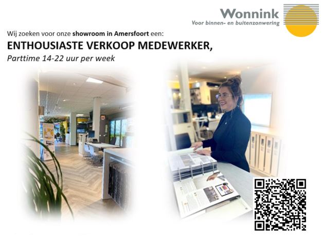 Wij hebben een hele toffe parttime functie in ons geweldige team te bieden! 🤩

Lijkt je dit wat? Bel en/of mail dan direct!