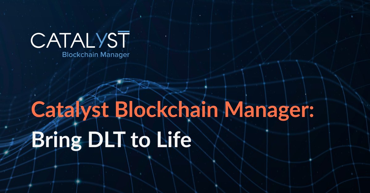 Presenting at Sibos 2023 last week, we explored how #CatalystBlockchainManager brings concepts like #assettokenization, #programmablemoney, and #decentralizedKYC to life.

Interested in learning about these concepts? Explore Catalyst’s DLT solutions here: hubs.la/Q023w_rN0
