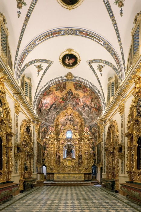 pmenaarqto's tweet photo. San Telmo, joya del barroco sevillano, sí.
Pero ¿cuál es realmente la historia de este edificio?

¿Sabes que casi todo lo construido durante su primer siglo de vida fue derribado? ¿Que el mejor plano que tenemos de esa época se lo robó un ingeniero a un arquitecto?

Vamos allá. https://t.co/GImAlw9PGC