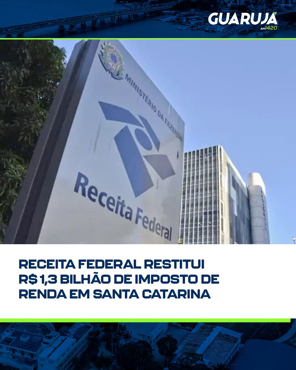 A Receita Federal anunciou que este ano foram restituídos cerca de R$ 1,3 bilhão em Imposto de Renda aos contribuintes de Santa Catarina. Esse montante inclui os valores do quinto lote, que ficou disponível para consulta na última sexta-feira.