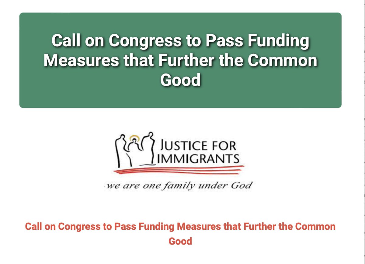 As the U.S. government risks shutdown, ICMC's member @usccb urges Catholic Americans to support services to migrants and refugees by calling on Congress to pass funding measures that further the common good. Letter to Congress and contact form here ➡️ bit.ly/3LBAdMn