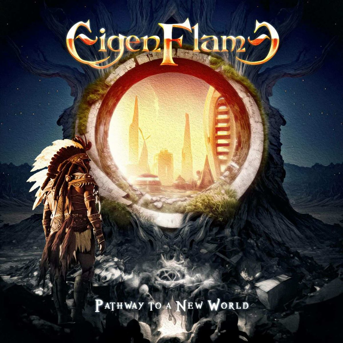 pregonermetall's tweet image. EIGENFLAME (Brasil) presenta nou àlbum: "Pathway to a New World" #Eigenflame #SymphonicPowerMetal #Setembre2023 #Brasil #NouÀlbum #Metall #Metal #MúsicaMetal #MetalMusic