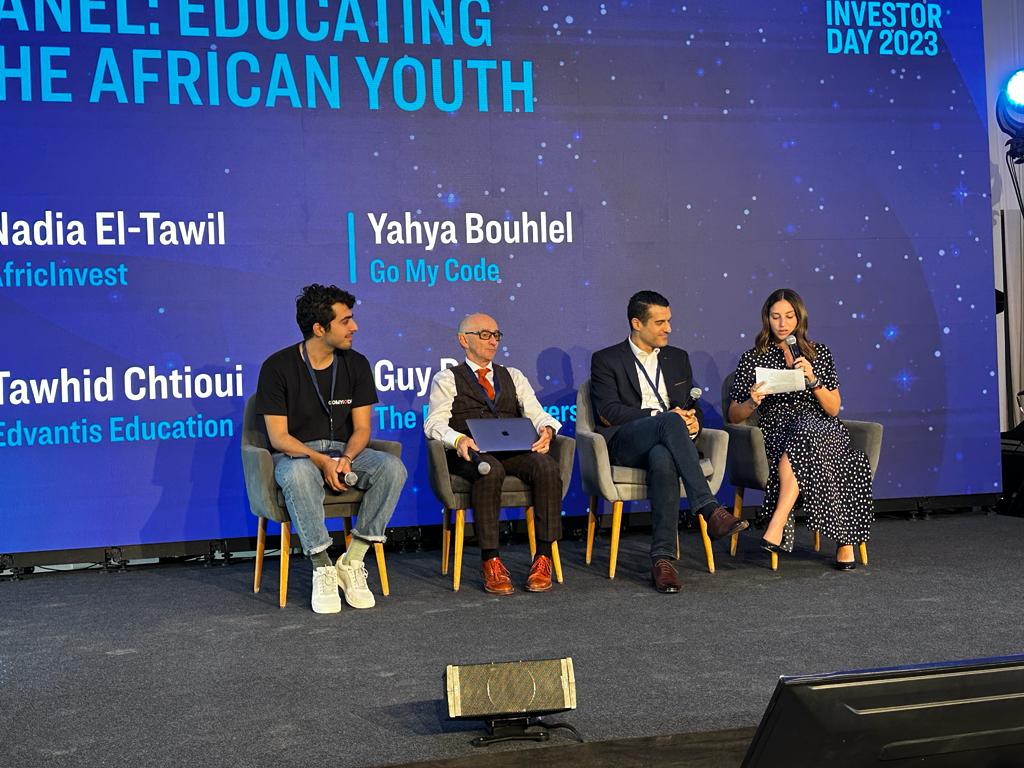 EDVANTIS Group - ISGA | ARTCOM'SUP | COM'SUP (@edvantis_maroc) on Twitter photo ๐ฃ @tawhidChtioui, a participรฉ ร l'Investor Day 2023 organisรฉ par <a href="/AfricInvest_Grp/">AfricInvest</a>.
๐ฃ๏ธ Speaker ร la table ronde "Educating the African Youth", il a expliquรฉ comment le Groupe #EDVANTIS et ses รฉcoles contribuent ร relever les dรฉfis de l'#EnseignementSup au #Maroc et en #Afrique. ๐ฃ @tawhidChtioui, a participรฉ ร l'Investor Day 2023 organisรฉ par <a href="/AfricInvest_Grp/">AfricInvest</a>.
๐ฃ๏ธ Speaker ร la table ronde "Educating the African Youth", il a expliquรฉ comment le Groupe #EDVANTIS et ses รฉcoles contribuent ร relever les dรฉfis de l'#EnseignementSup au #Maroc et en #Afrique.