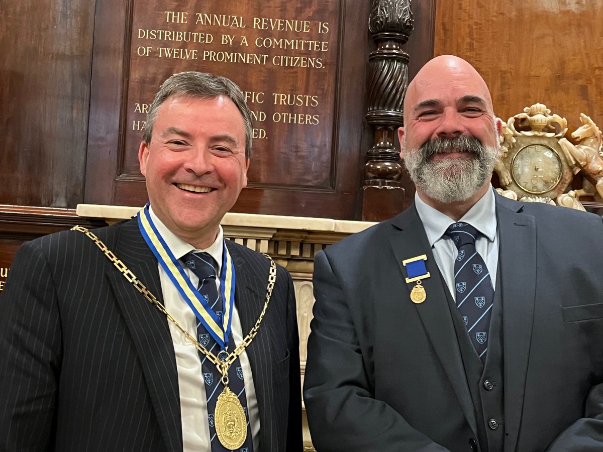 The AGM of the Incorporation of Cordiners in Glasgow took place on Choosing Day, Friday 22nd September 2023 in the Trades Hall and the Master Court with Deacon David McClements (left) and Late Deacon Liam Entwistle was duly elected.