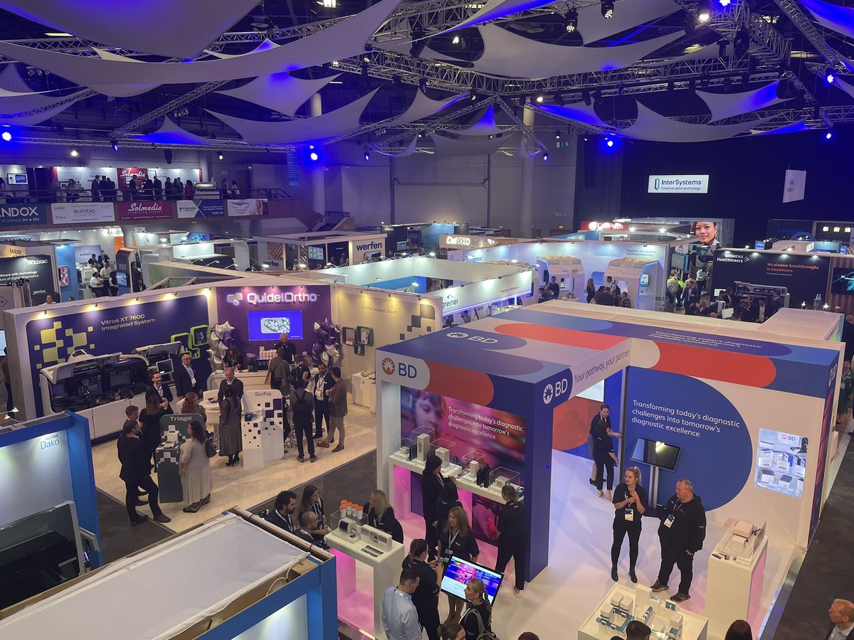 BloodSciences's tweet photo. Lots of supplier exhibits to visit this afternoon #IBMSCongress2023 https://t.co/ol77KclMBy