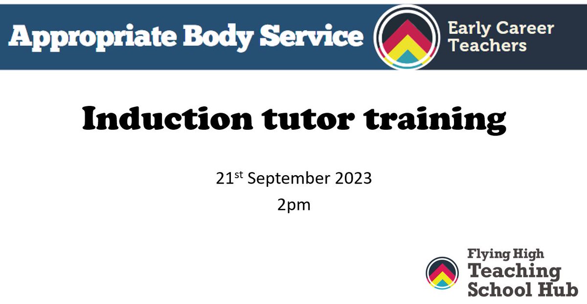 FlyingHighHub's tweet image. We recently ran online training for over 200 ECTs, Mentors and Tutors online.  Its great to work with so many schools to support the development of early careers for the statutory induction and ECF training.  #earlycareerteachers #ECTinduction
@LisaJVann1
@AimeeBarton19