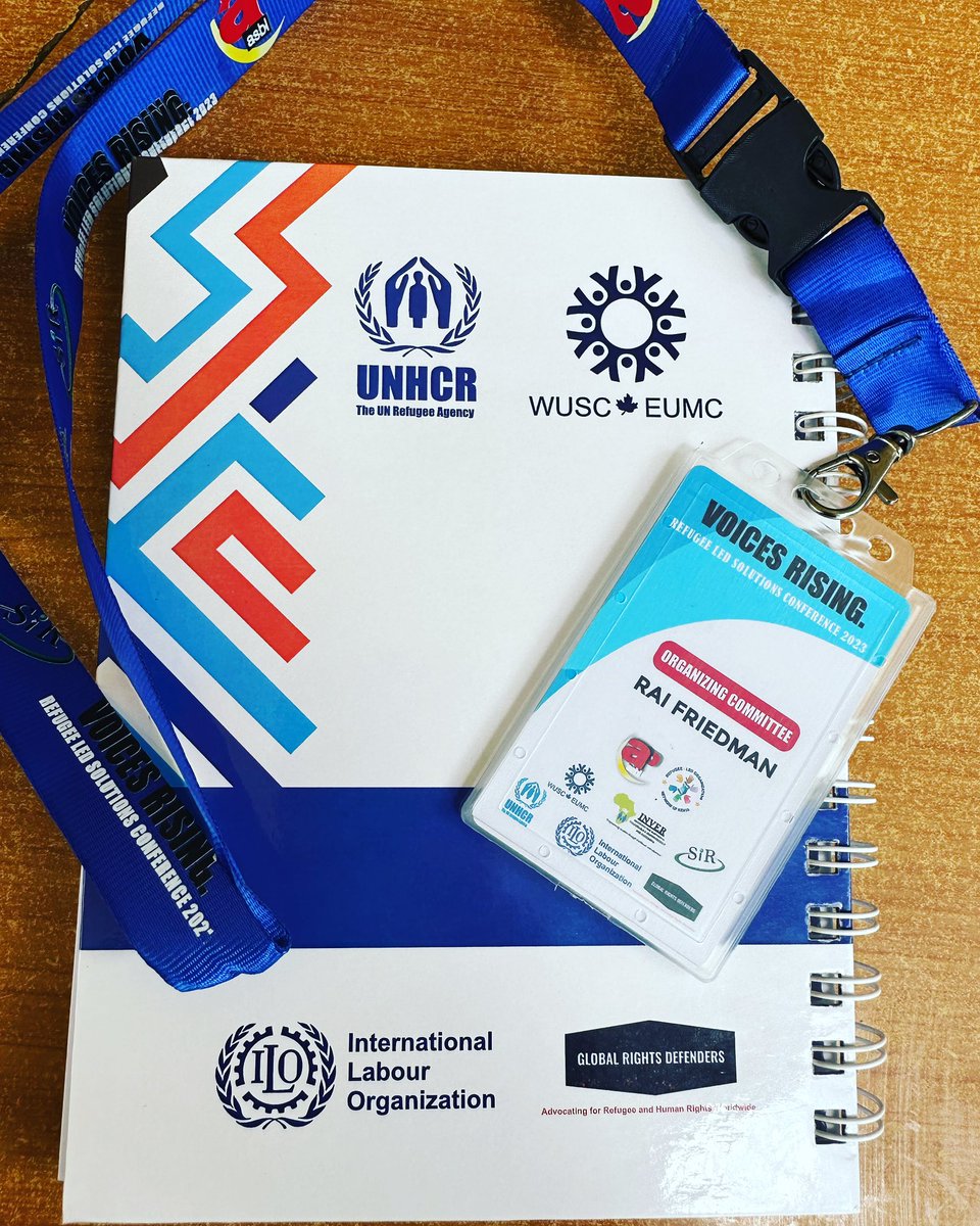 Getting ready for the Voices Rising: Refugee-led Solutions Conference 

#voicesrising #refugees #selfreliance