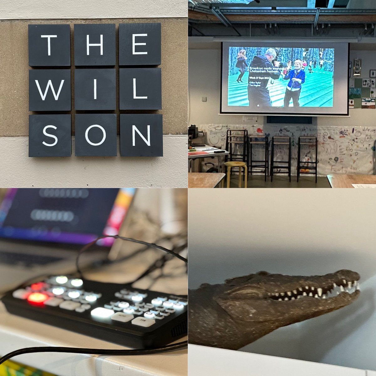 Having a wonderful day at @TheWilsonChelt doing some media training with the excellent @gillianartist 

🎥🎤📺