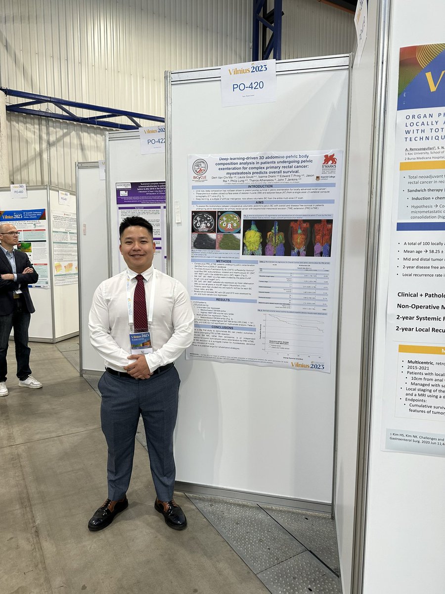 Ioanna Drami (@ioannadrami) on Twitter photo Want to know more about AI body composition 💪🏻 and pelvic exenteration outcomes ….➡️ to PO-420 <a href="/Dinh__Mai/">Dinh Mai 🇻🇳🇬🇧</a> <a href="/bicycle_group/">The BiCyCLE Research Group</a> <a href="/MrJTJenkins/">Ian Jenkins</a> <a href="/stmarksbcsc/">St Marks BCSC</a> <a href="/escp_tweets/">European Society of Coloproctology</a> Want to know more about AI body composition 💪🏻 and pelvic exenteration outcomes ….➡️ to PO-420 <a href="/Dinh__Mai/">Dinh Mai 🇻🇳🇬🇧</a> <a href="/bicycle_group/">The BiCyCLE Research Group</a> <a href="/MrJTJenkins/">Ian Jenkins</a> <a href="/stmarksbcsc/">St Marks BCSC</a> <a href="/escp_tweets/">European Society of Coloproctology</a>