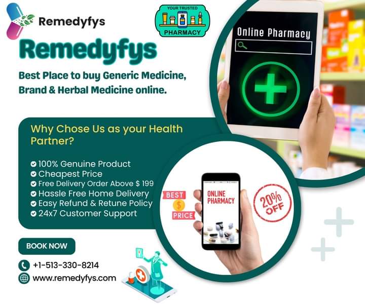 Why Chose REMEDYFYS as you Health Partner?
remedyfys.com
#remedyfys #genericmedicine #cheapmedicine #medicineinusa #medicinedelivery #medicinefromhome #brandnamemedicine #menshealthawareness #healthcare #health #healthylifestyle #healthiswealthandhappiness