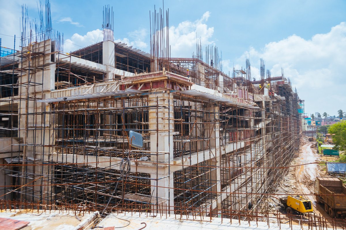 OBCC_Odisha's tweet photo. Transforming Puri under the visionary #ABHADA scheme by @Naveen_Odisha. The construction of the Jagannath Ballav Pilgrim Center is in full swing, aiming to enrich the experience of the visitors and pilgrims coming to #Puri for the Darshan of Lord Shree Jagannath. https://t.co/nbQjICN1sl