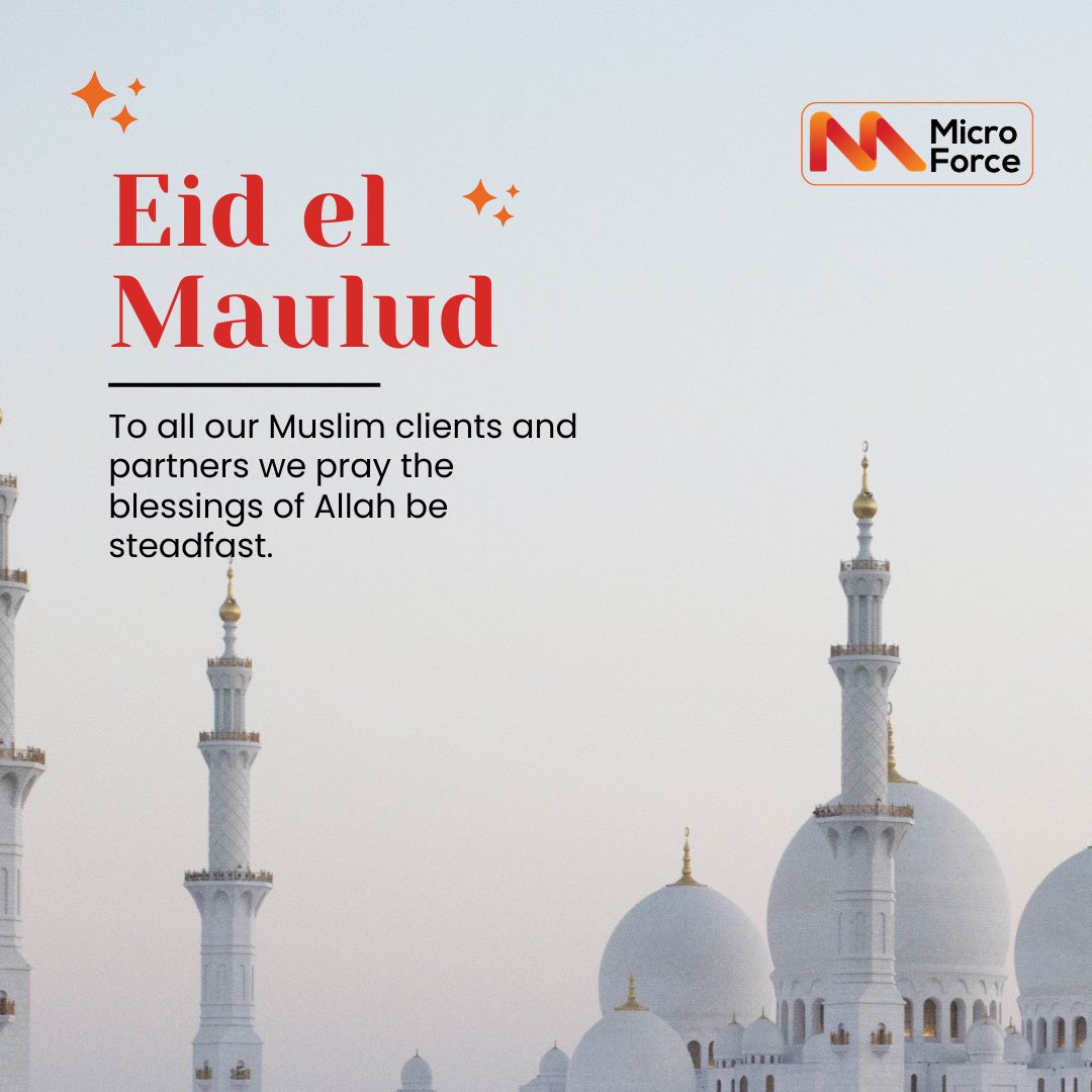 microforce_ng's tweet photo. From all of us at Microforce, Eid el Maulud. https://t.co/90wTBv7RqU