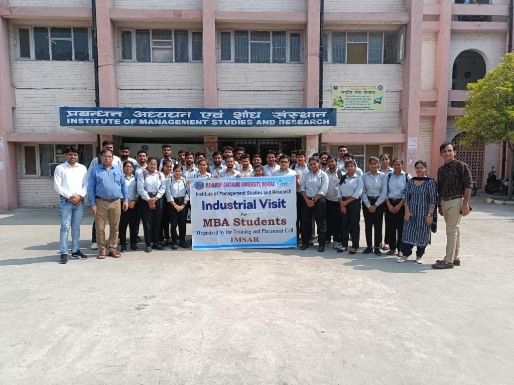 IMSAR_MDU's tweet photo. Industrial visits for MBA students is very important for taking knowledge about real world .It develops problem solving skills and critical thinking for the students. It also opens various news opportunities for the students.

# AMUL ROHTAK plant.
#mdu 
#imsar 
#industrialvisit https://t.co/El181rcKty