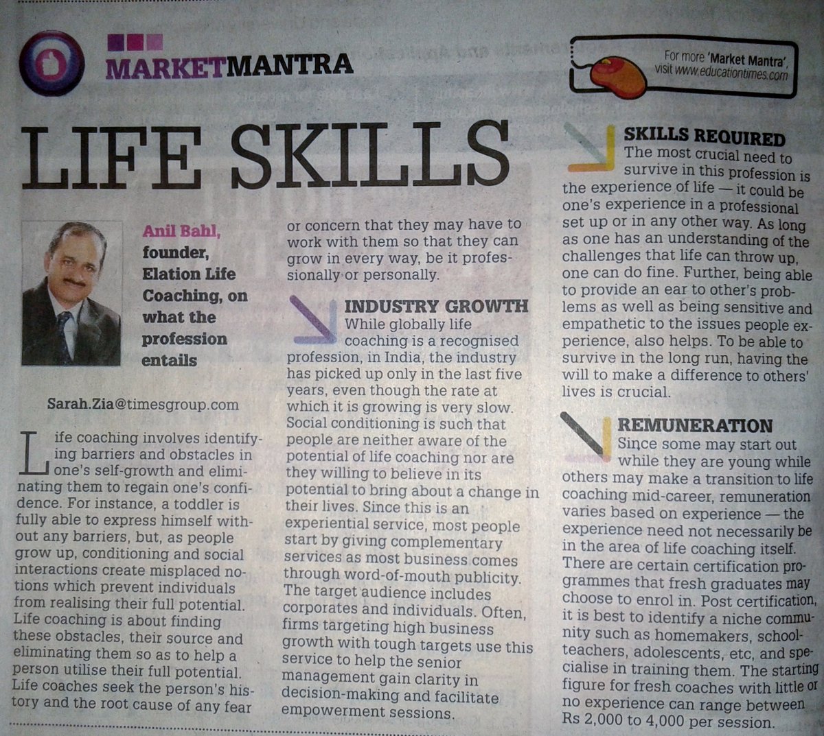 Anil Bahl, Life Coach, Executive Coach (@bahlanil) on Twitter photo 