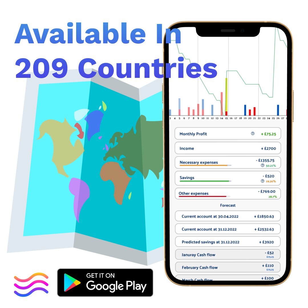 Michal_Stan's tweet photo. We are live in 209 countries 🤯
I’m happy to share that my free app #Uniflow is now available for Android in 209 countries around the world. Through this app, you can build your financial plan in under 15 minutes without having any financial skills
I hope you find it helpful.🤞 https://t.co/oKyNG836QT