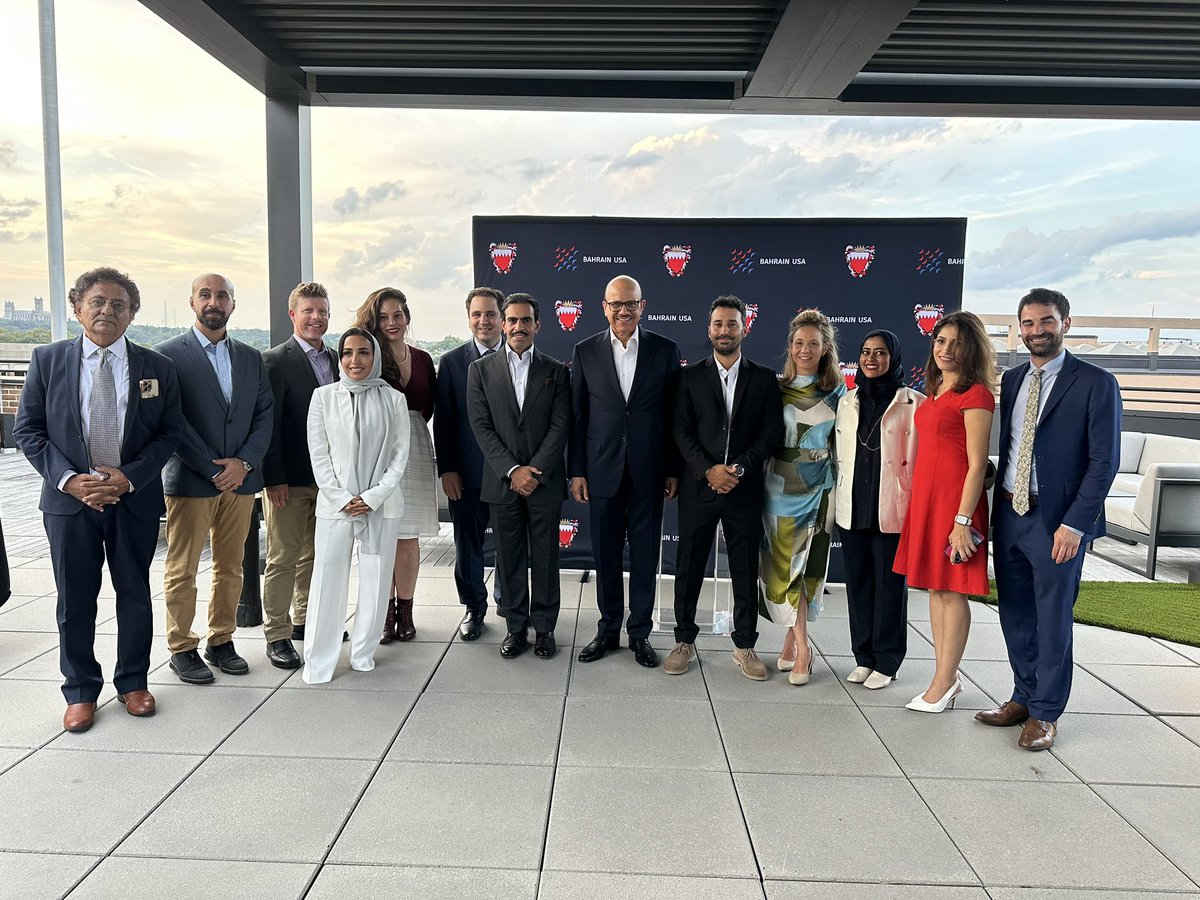 🇧🇭✨ Celebrating 3 years of peace and diplomacy! 🕊️ On this special day, the Embassy of the Kingdom of #Bahrain hosted a reception in conjunction with friends and partners from around the world. 🤝🌍 #DiplomacyInAction #PeaceForAll #AnniversaryCelebration”