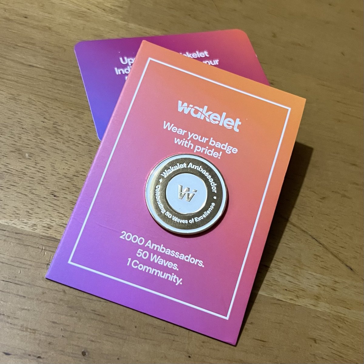 Celebrating the 50th wave of @wakelet Ambassadors 🧡💜🩷

#WakeletWave💙
#WakeletPilipinas🇵🇭