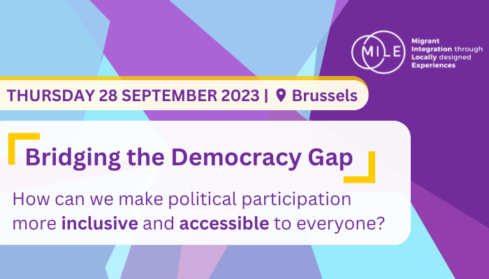 project_MILE's tweet photo. 🎭The stage is set for tomorrow afternoon🌟

Join us for our event on Bridging the Democracy Gap!

🗓️ Thursday September 28th
🕒 13:30 - 17:30
📌 European Parliament

There is still time to register here 👉 https://t.co/44L2S51ylR

Final roll call of speakers 👇 https://t.co/N4fwWdSDF0