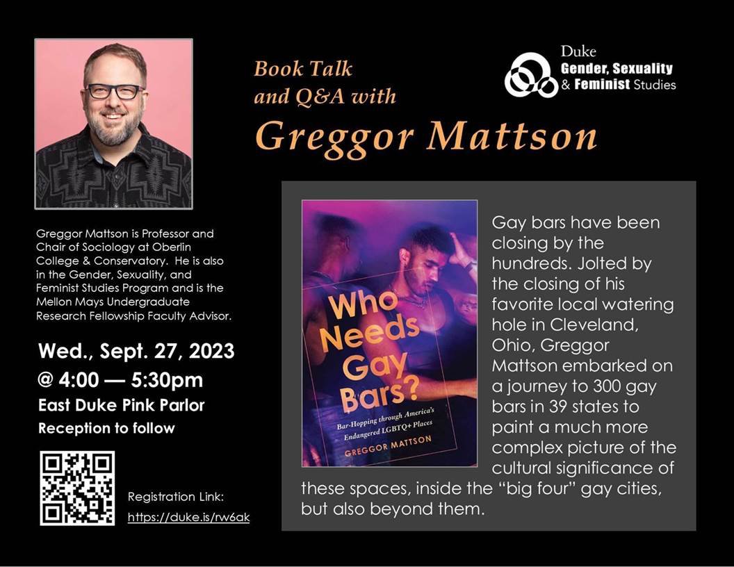 TODAY at 4! Book Talk and Q&A with @GreggorMattson