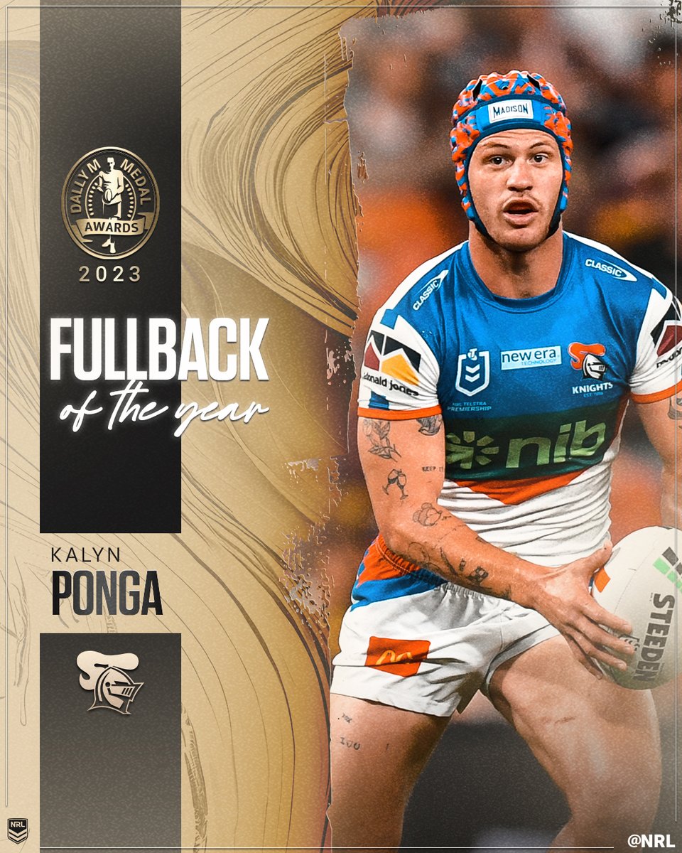 Your NRL Dally M Fullback of the Year - Kalyn Ponga! 🔥