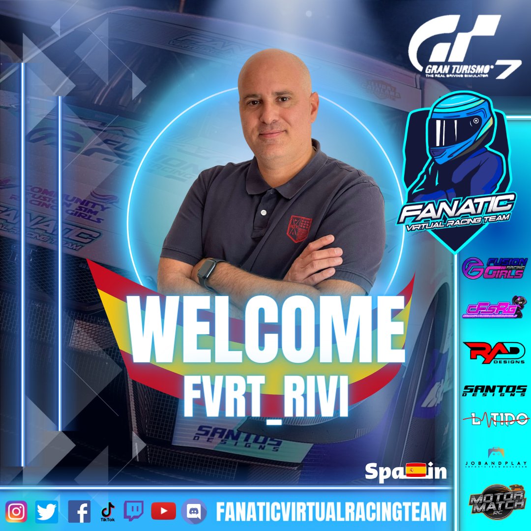 Presentamos a nuestro nuevo componente del equipo.

FVRT_Rivi

Llega para formar parte de la plantilla de #GT7

Bienvenido @SHARK_RIVI

Goo goo

#simracing #racer #gaming #gamer