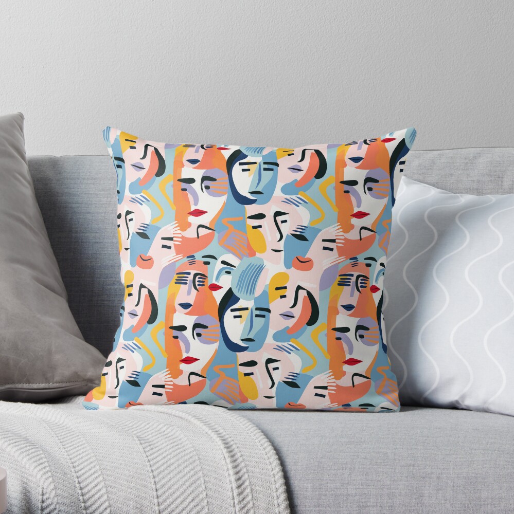 Bring a touch of Fauvist magic to your day with 'Faith in Faces'! A dance of hues awaits you. 💖🖼️ Dive in: redbubble.com/people/FredaLi… #FredaLillyPrints #ModernAesthetics #ColourfulPortraits