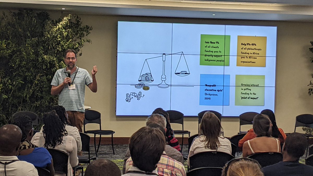 indrisolutions's tweet image. "Only 5%-10% of philanthropic funding in Africa goes to African organisations !" Fred Nelson, CEO of @maliasili_org, calls for change at the African Community Conservation Forum in Kenya #people4nature