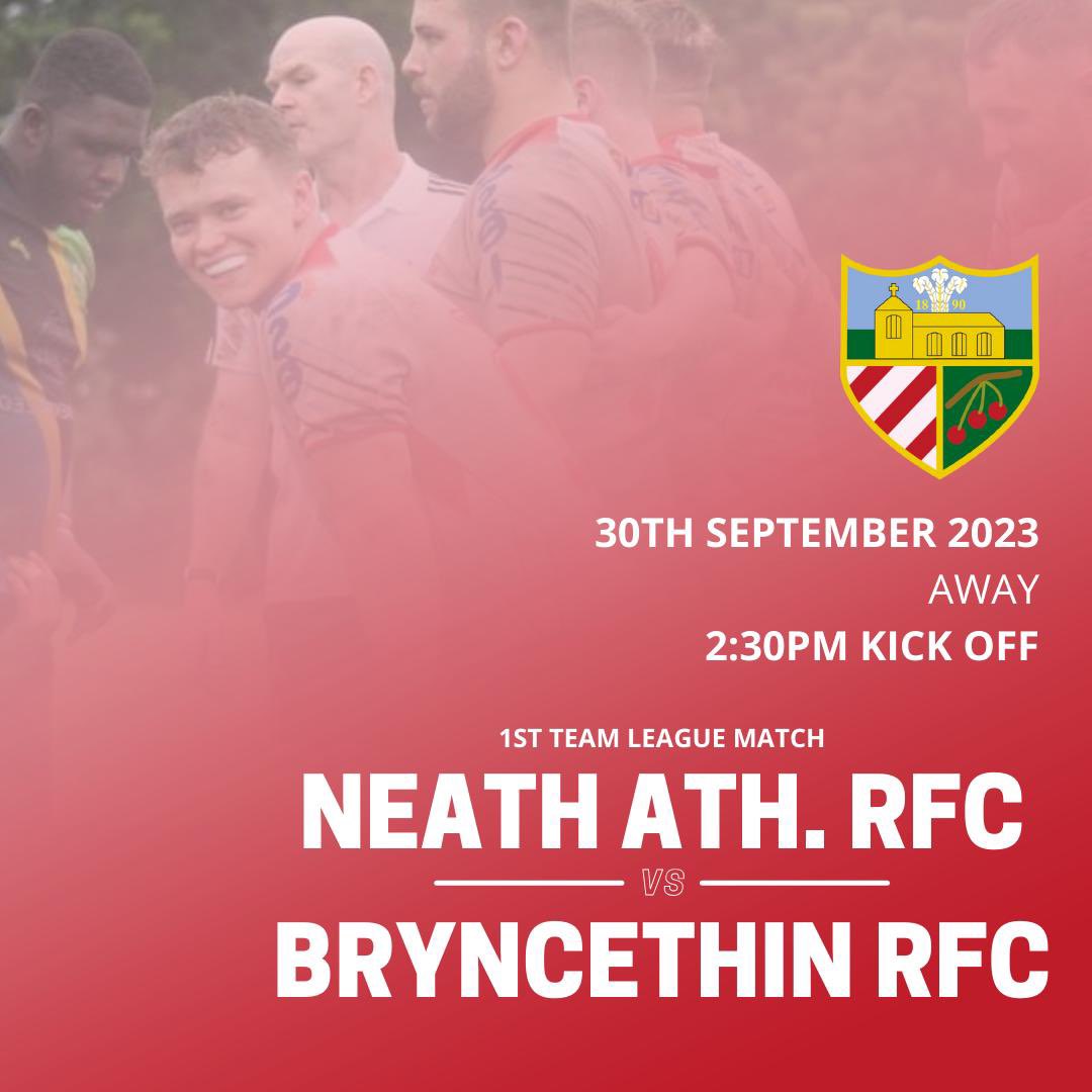 The first XV will be back in league action this weekend as we face a tough away trip to Neath Athletic. Your support will be much appreciated in this vital league fixture 🍒⚪️

🆚 Neath Athletic 
📍SA10 7BR
⏰ 2:30pm 

#CherryAndWhites
#MALORJ14