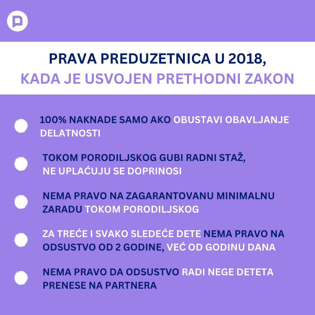 Pausalrs's tweet photo. 🤰Mame preduzetnice su od avgusta 2023. u nešto povoljnijem položaju:

✅Sada mogu preneti pravo odsustva radi nege deteta na partnera.

✅Za treće i svako sledeće dete imaju pravo na odsustvo u trajanju od dve godine.

Detaljnije na našem blogu: https://t.co/oc6llq8hnI https://t.co/d0CgQ0ajc5