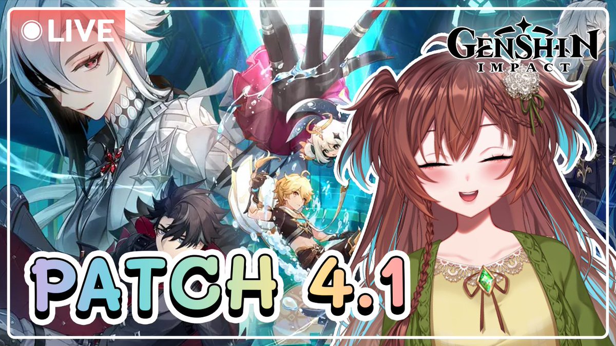 verdelite110's tweet photo. Genshin Impact | เวอร์ชั่น 4.1 มีอะไรบ้างน้า【Verdel】

https://t.co/i9UpvEJKus
#Verdelive #gaming #Genshin https://t.co/IS17yErvH8