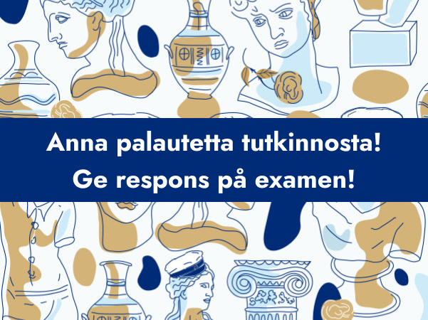 Syksyn 2023 #ylioppilastutkinto on päättynyt. Voit antaa palautetta tutkinnosta viimeistään 6. lokakuuta. Kiitos kaikille jo palautetta antaneille! Palaute auttaa kehittämään tutkintoa. ylioppilastutkinto.fi/fi/ajankohtais… #lukio