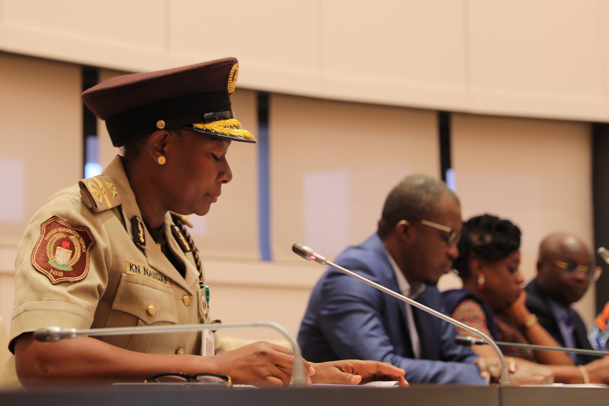 UNODC_WCAfrica's tweet photo. @Amado_de_Andres @cheikh7735 @GermanyDiplo @UNODC @INTERPOL_HQ #OpenRoadsIV: During the week in🇳🇬 we were able to meet with our partners from @naptipnigeria, @PoliceNG &amp; @nigimmigration.

🙏🏿Many thanks for receiving us &amp; for harmonizing views on strengthening regional cooperation in the fight against trafficking in persons.

#FightAgainstTOC https://t.co/g3GdFQmyNX