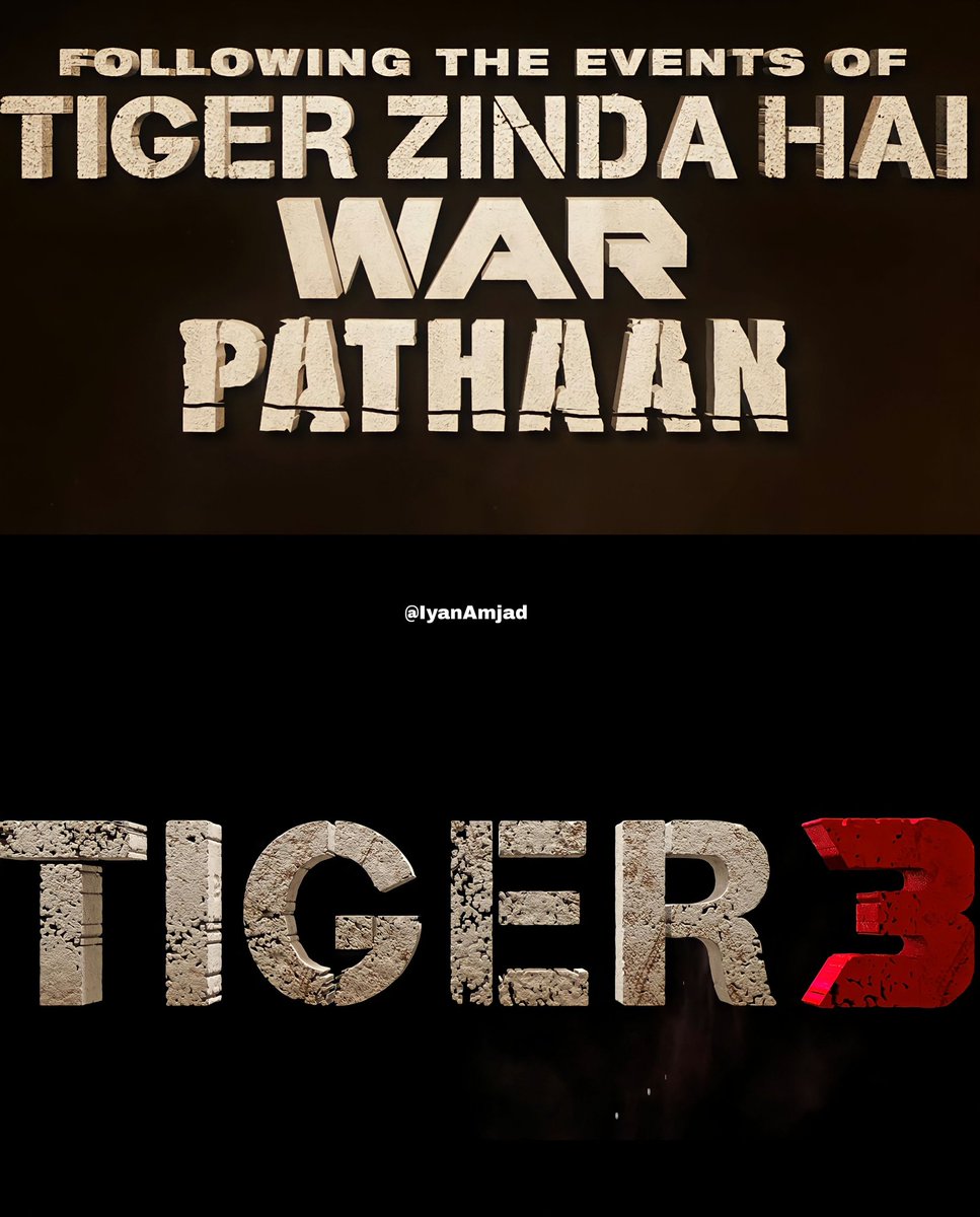 @BeingSalmanKhan @TigerZindaHai @KatKaifDaily @anupria_goenka @VishalDadlani @yrf @KatrinaKaifFB @DelafroozSajjad @ShekharRavjiani Tiger Ka Message is simply DHAMAKEDAR!
YRF perfectly presented Salman Khan the way we want to see him onscreen.
Amazing screen presence by the actor, beautiful cinematography, terrific background score and impactful dialogues.
Just pure entertainment! 👏
@BeingSalmanKhan
#Tiger3