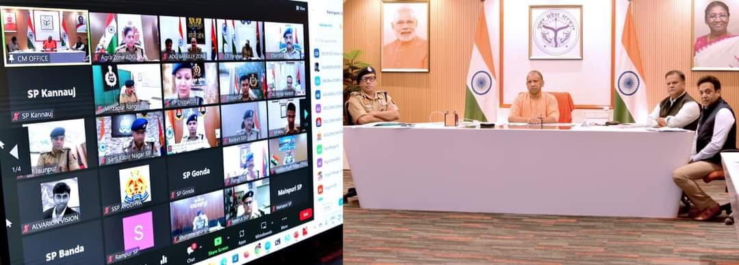 Devkinandanbjp1's tweet photo. माननीय मुख्यमंत्री
श्री योगी आदित्यनाथ जी वीडियो कांफ्रेंसिंग के माध्यम से एनेक्सी भवन लखनऊ में, प्रदेश के थानों से संवाद करते हुए।
#Photoplayer https://t.co/oStlbzwZrv