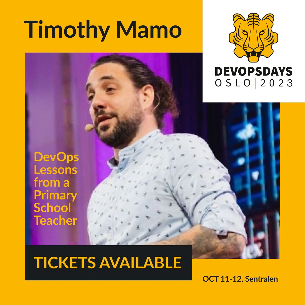 DevOpsDays Oslo tweet media