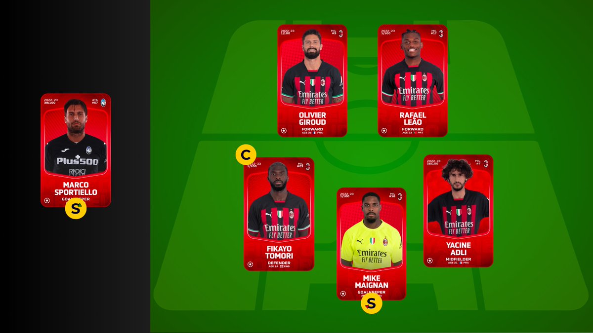 Foooball_'s tweet photo. #sorare 
SUB IN - SUB OUT

Rules: 
- Only one player per So5 team can be substituted.
- The player chosen as the substitute cannot be used in other So5 competitions.

What do you think? https://t.co/chCaRiFXsp