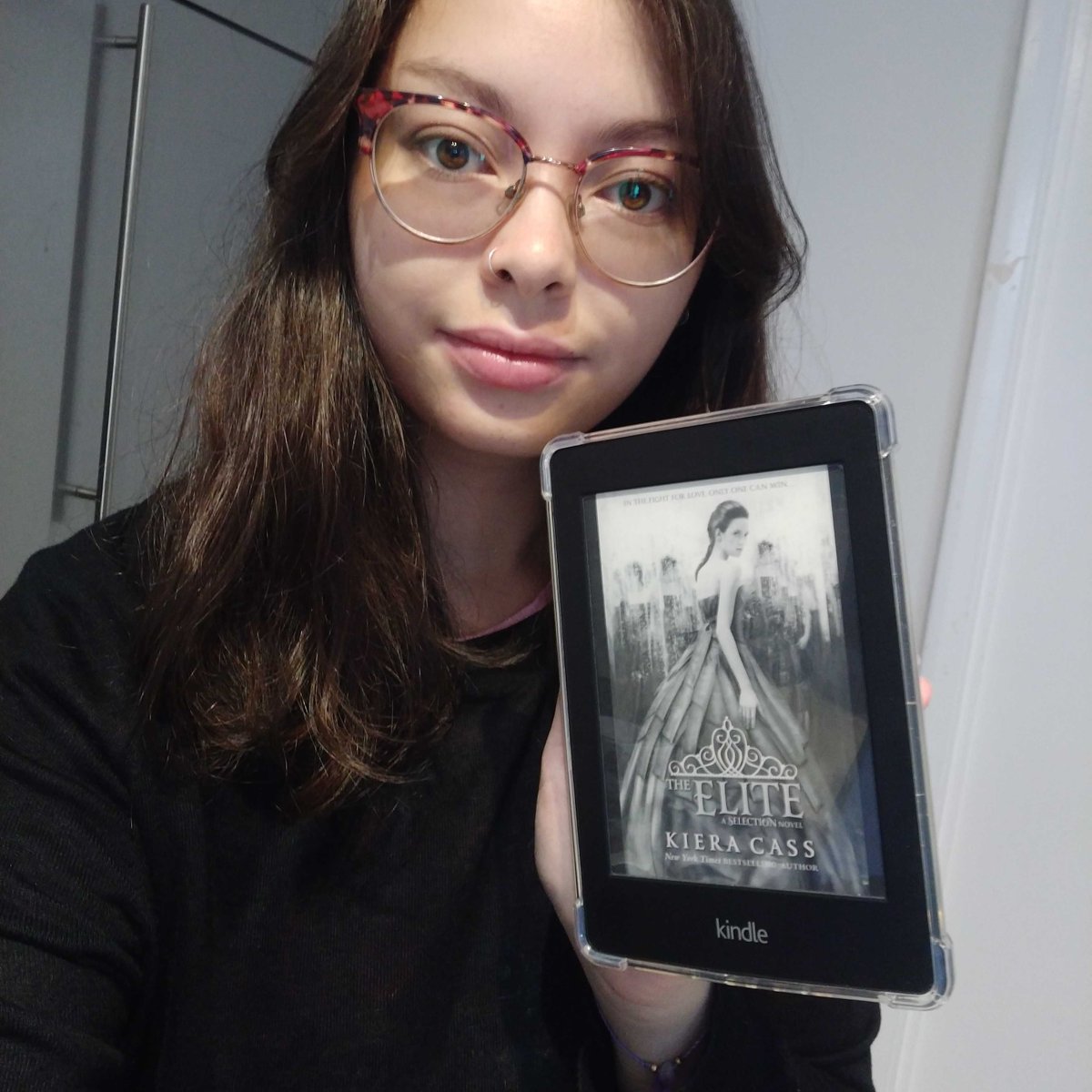 NeemTreePress's tweet photo. It's #WhatAreYouReadingWednesdays! This week, Amy is reading The Elite, the second book in #TheSelection series by @KieraCass 👸
The first #book was published in 2012, but it's recently caught a lot of attention on social media - are you #TeamMaxon or #TeamAspen? https://t.co/VcveKxT187